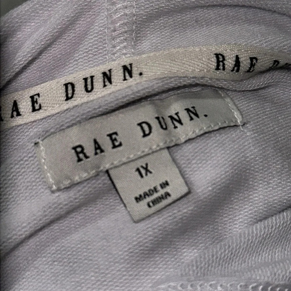 tie dye Rae Dunn Take It Easy hoodie size 1x - Picture 3 of 4